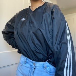 Adidas Vintage Black and white jumper
